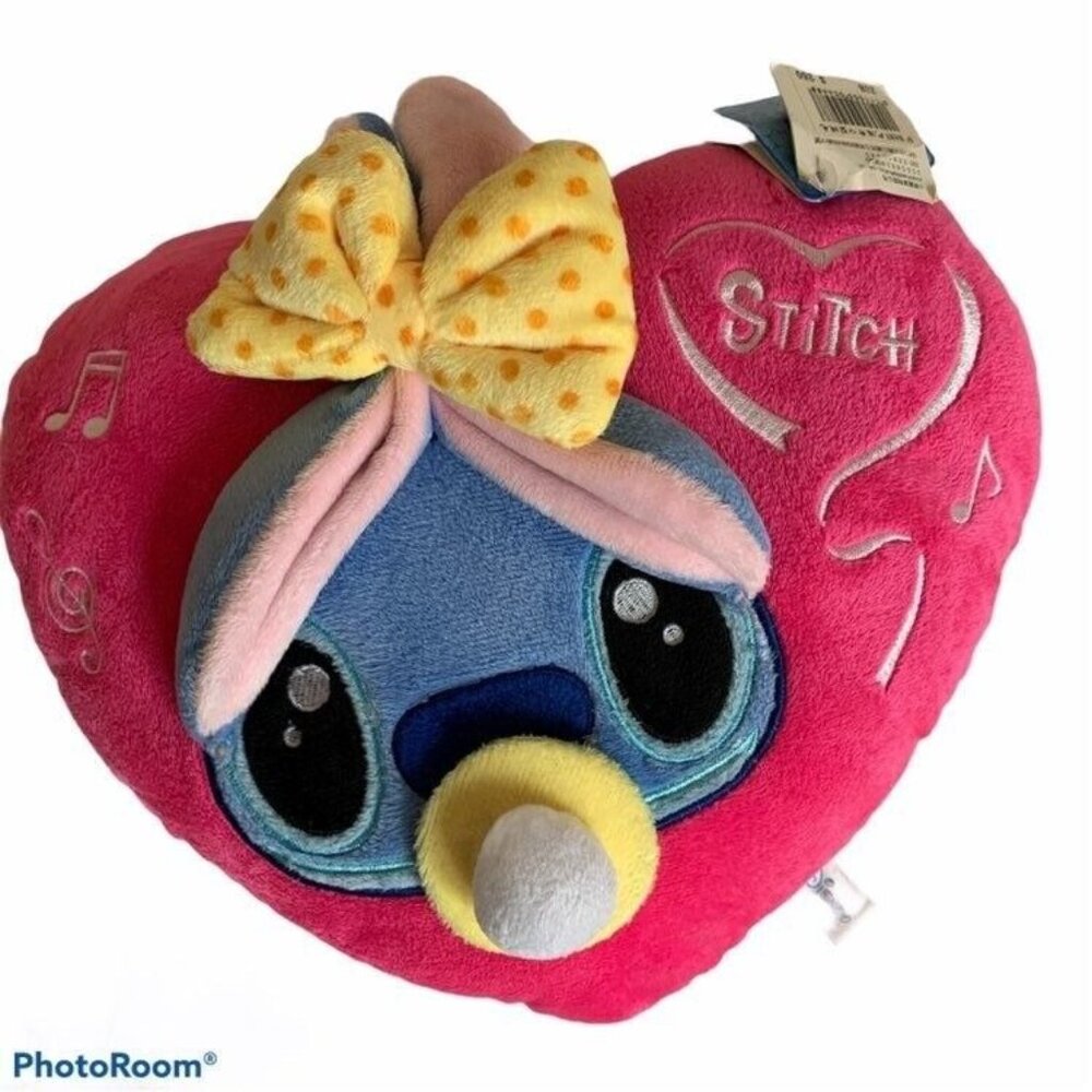 Disney Lilo & Stitch Baby Stitch Plush Toy Pillow Sz 10" x 12" NEW